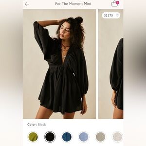 Free People "For The Moment" Mini Dress